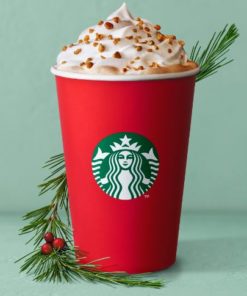 Christmas Toffee Nut Crunch Latte