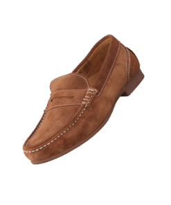 Brown boat shoes no laces