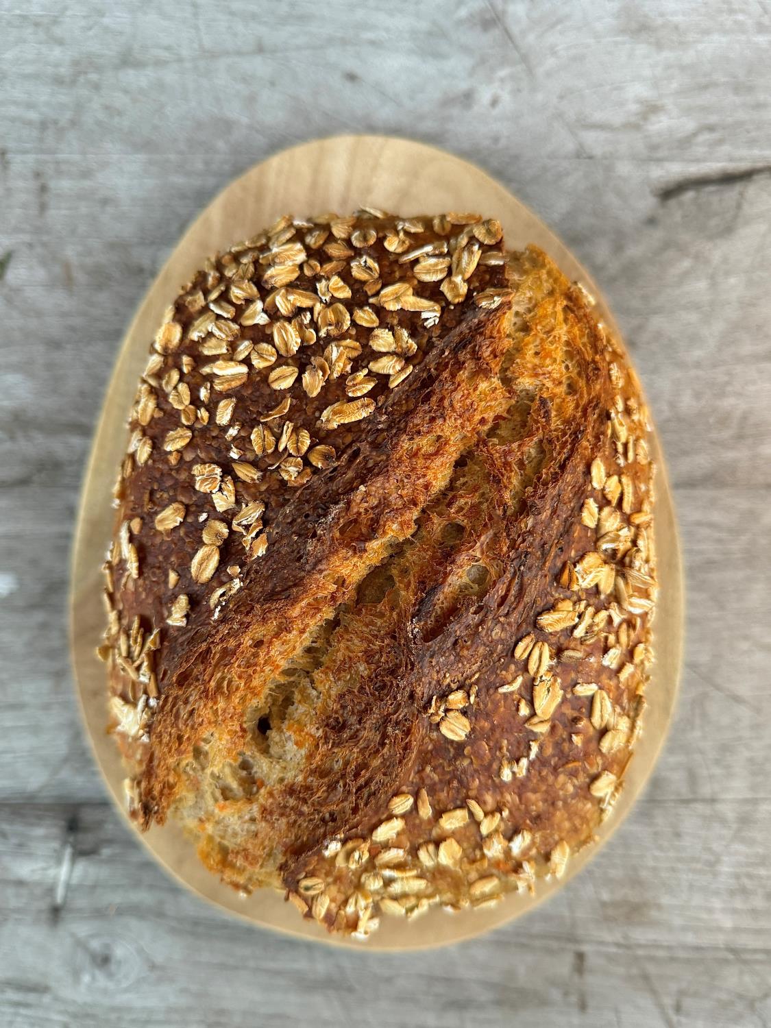 Havrebrød med gulrot