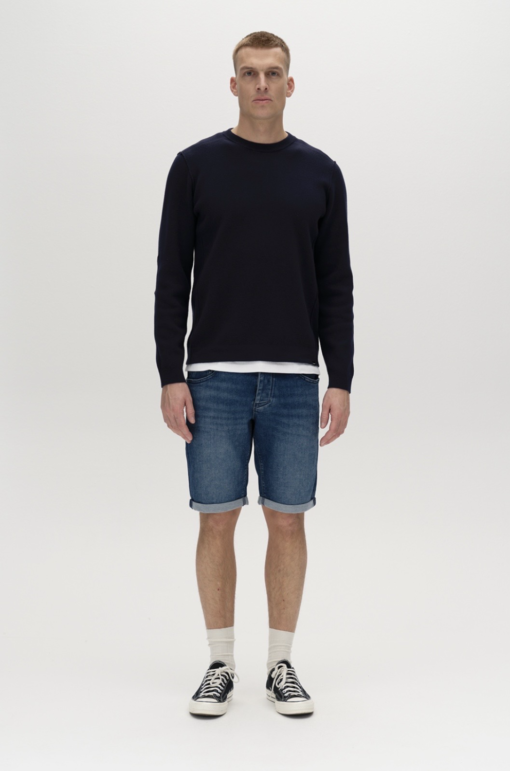 Gabba Jason Mid Blue Denim Shorts