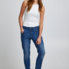 Pulz Melina Jeans Medium Blå