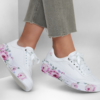 Skechers Cordova, Sneakers Hvit M/blomster