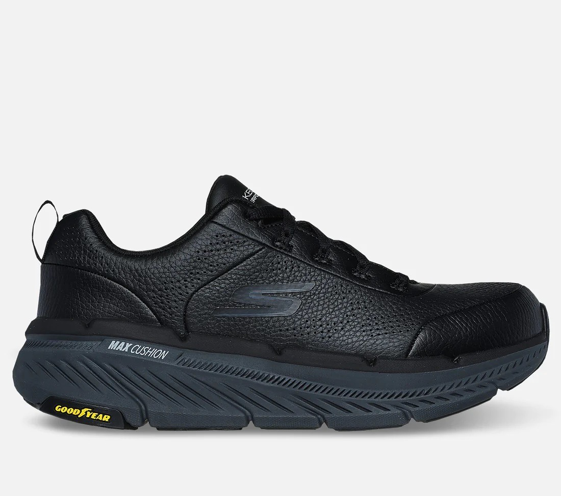 Skechers Max Cushioning Premier 2.0 Svart Skinn