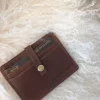 House of Sajaco cardholder cognac