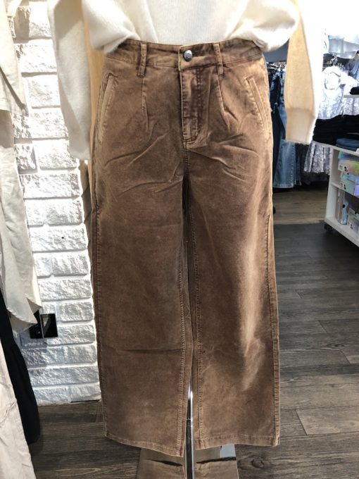 Pulz Fiba bukse Highwaist Wide Leg