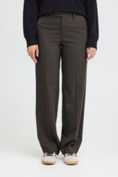 Pulz Bindy Melange HW pant wide