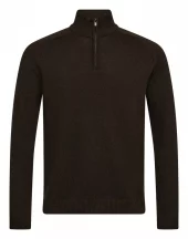 Bruun & Stengade Pelle genser med glidlås grønn