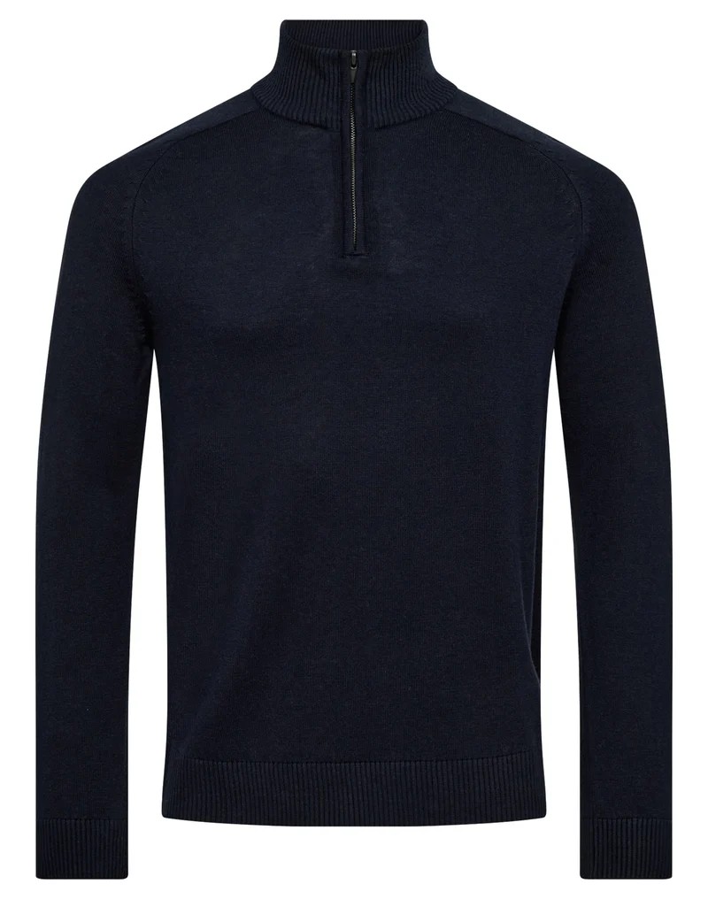 Bruun & Stengade Pelle genser med glidlås thunder