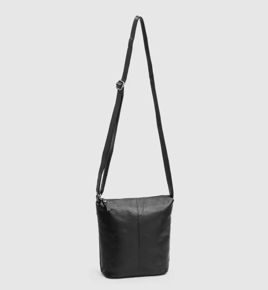 House of Nordic skinnveske svart