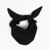Nohr mohair triangel skjerf svart