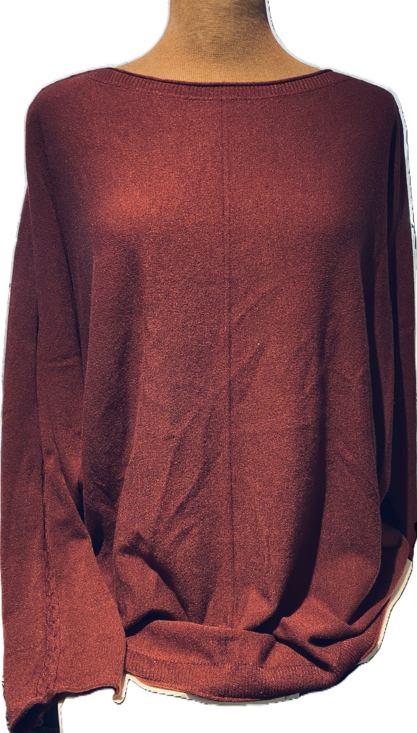 Massimo genser onesize burgunder