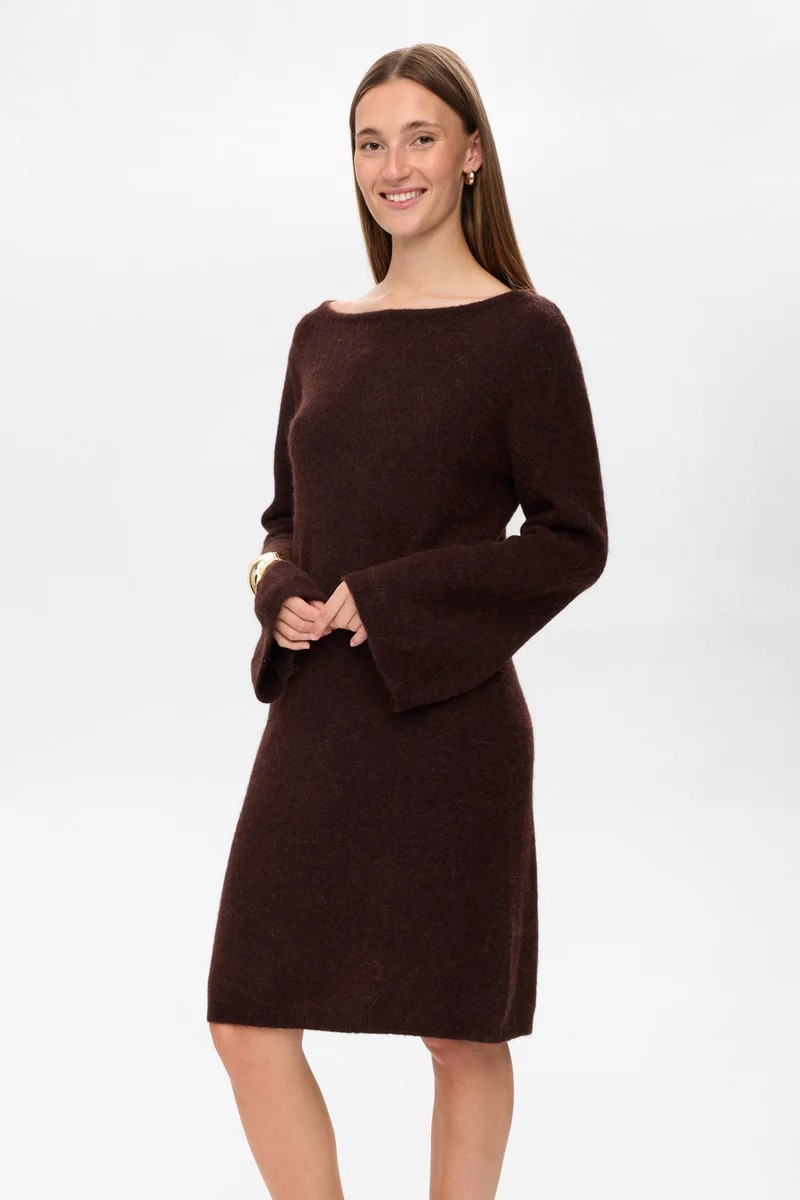 Nümph Nuriette boatneck kjole