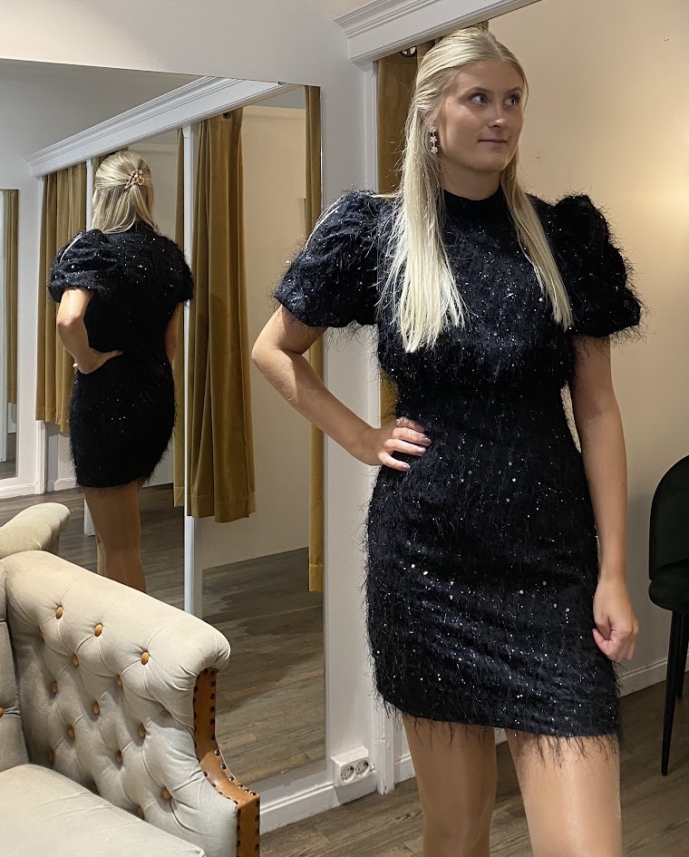 YAS Silza kjole svart