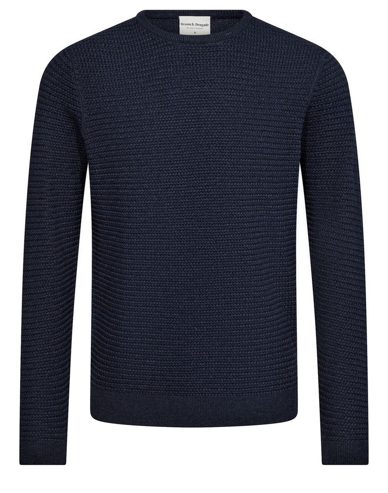 Bruun & Stengade Arnlaug genser blå