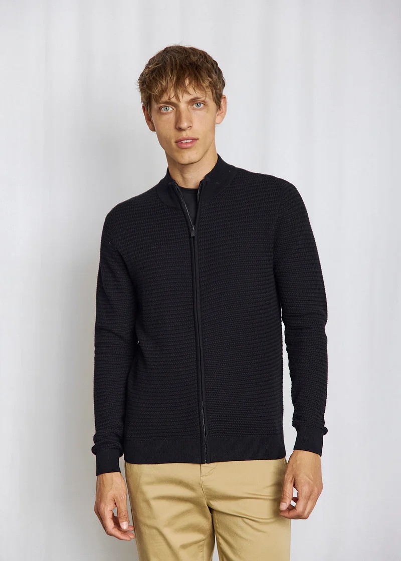 Bruun & Stengade Waldis Cardigan svart