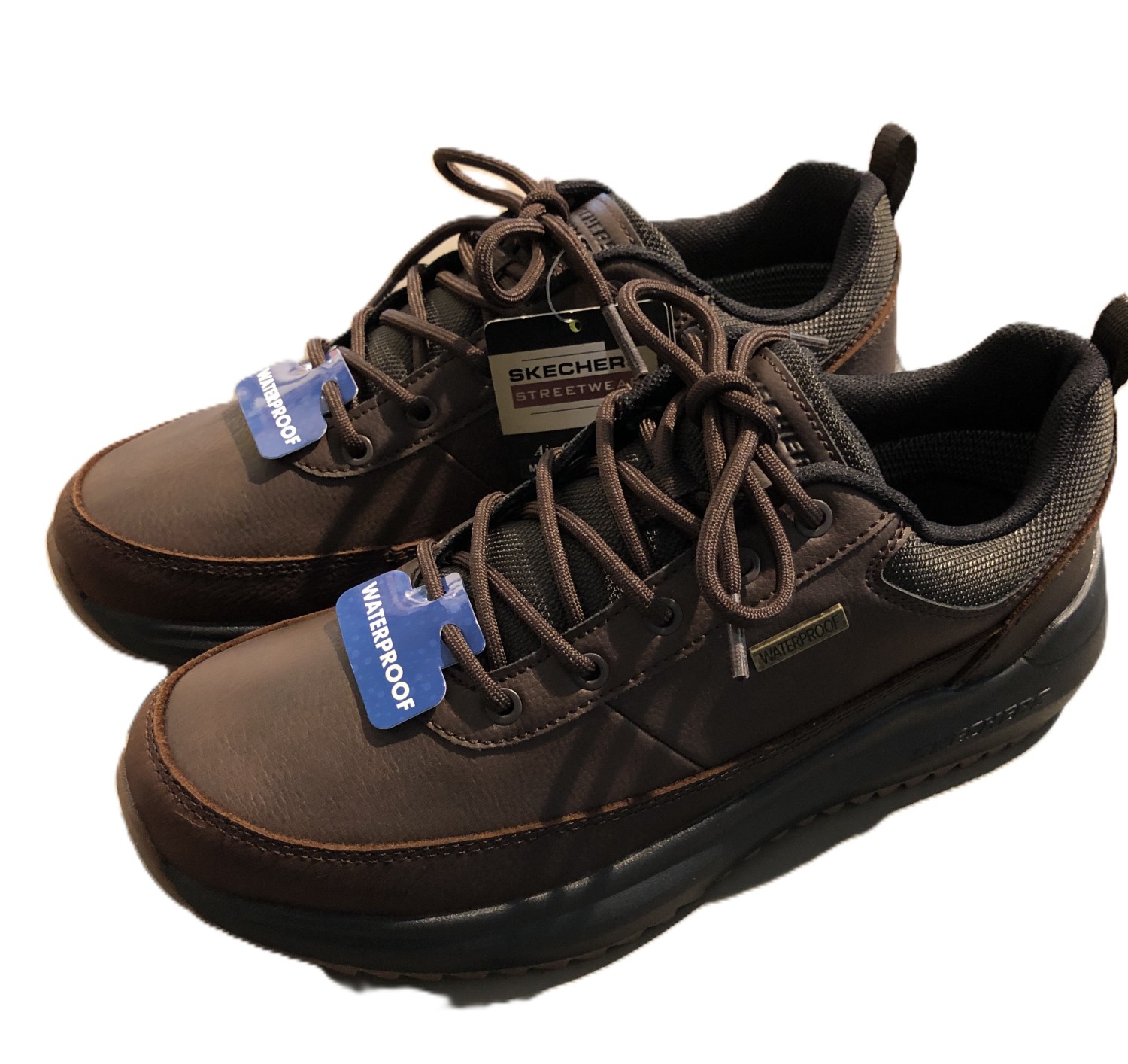 Skechers Parnell-Gracen sko vantett mørk brun