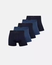 Dovre 5 pk boxer blå