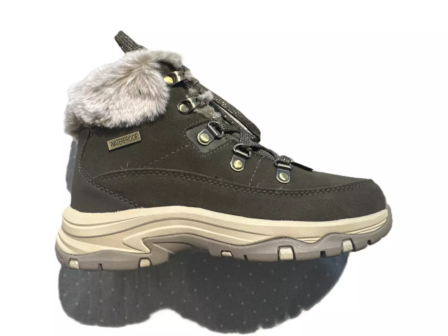 Skechers Trego - Snow Worries - Waterproof oliven