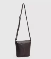 House of Nordic skinnveske mørk brun