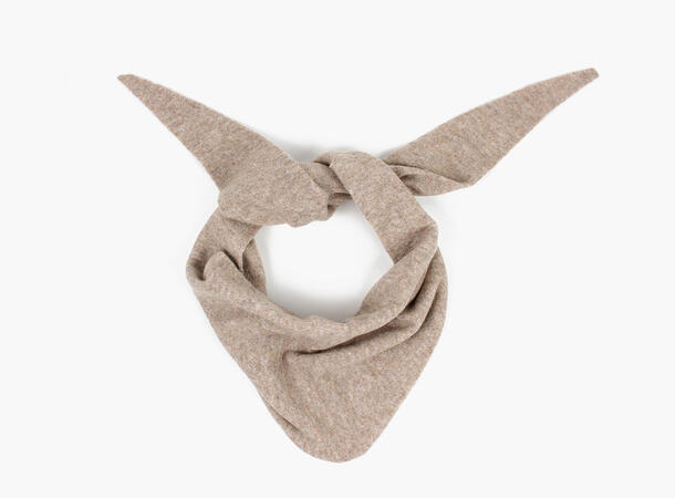 Manzini trekant skjerf beige