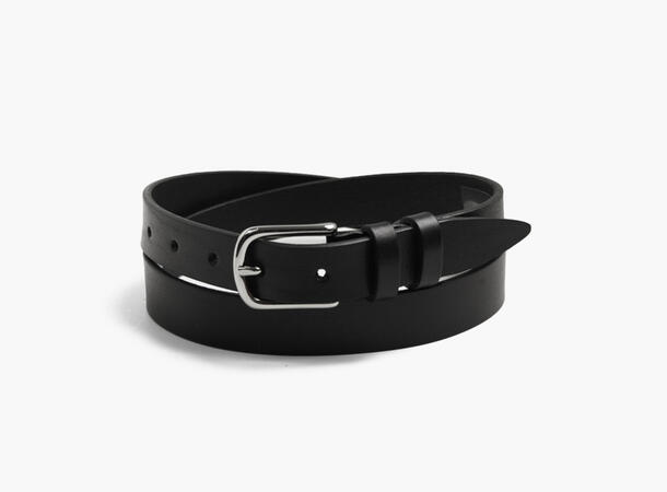 Manzini skinnbelte svart