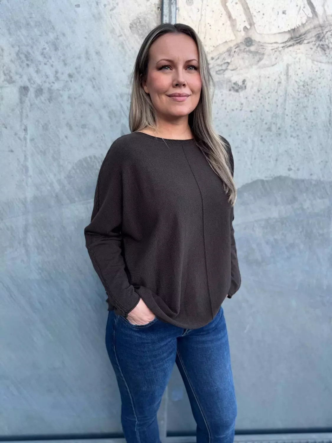 Massimo Genser oversize Brun