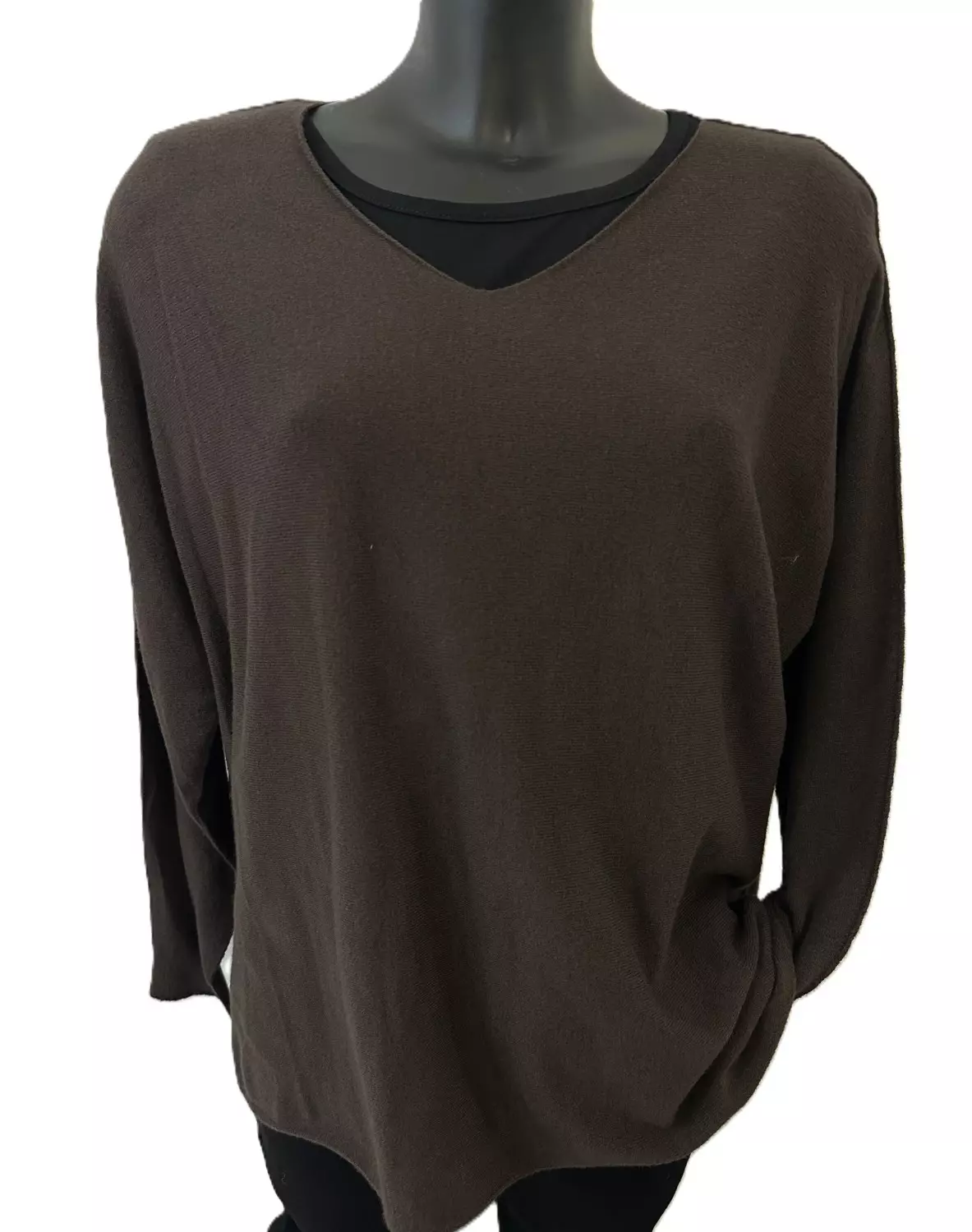 Massimo V-genser onesize Brun