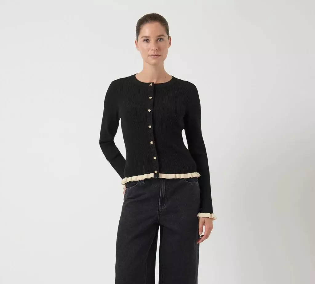 YASFloma Genser Sort