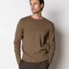 Clean Cut Copenhagen Oscar genser brunmelert