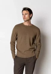 Clean Cut Copenhagen Oscar genser brunmelert