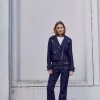 Pulz Chel UHW bootcut jeans