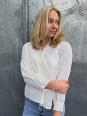 Massimo bluse gul stripete
