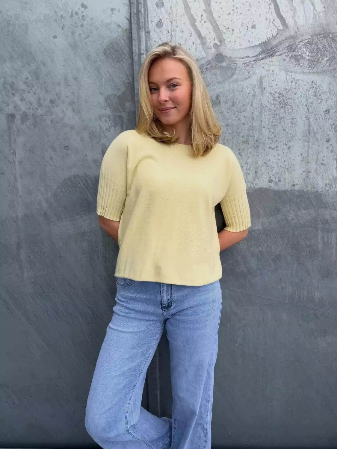 Massimo topp gul onesize