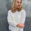 Massimo bluse gul stripete