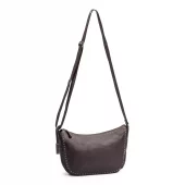 Sajaco Nordic skinnveske mørk brun