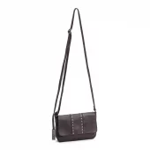 House of Nordic skinnveske mørk brun