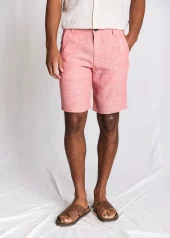 Bruun&Stengade Paolos Linshorts rød