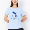 Soya Rina FP T-shirt Lys blå