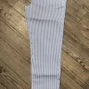 2Biz Banja 7/8 bukse med striper blå