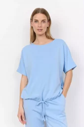 Soya Banu T-shirt Lys Blå