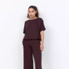 Soya Banu  T-shirt Brun