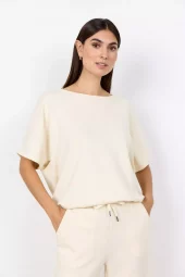 Soya Banu  T-shirt Lys Sand