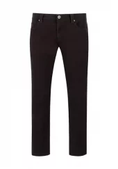 Alberto PIPE - Diamond Brushed Cotton bukse brun