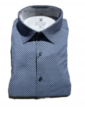 Desoto Jersey Shirt Kent Navy Stitches