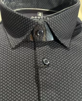 Desoto Jersey Shirt Kent Navy Stitches