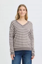 Pulz Steffi genser med striper
