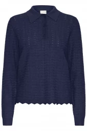 Pulz Sara Knit Genser med krave