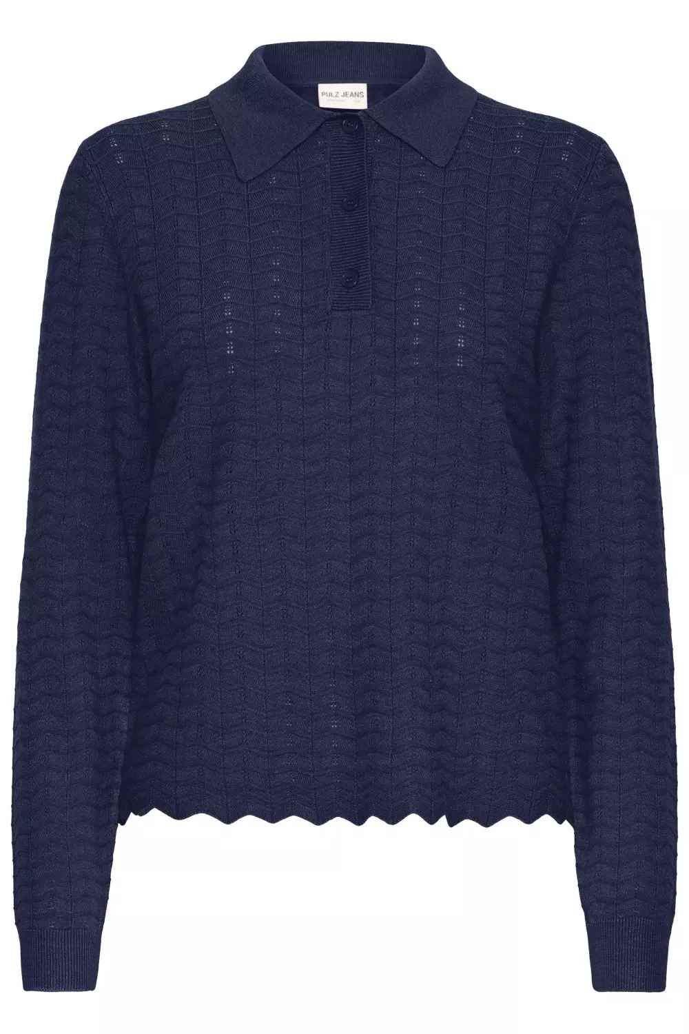 Pulz Sara Knit Genser med krave