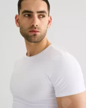 Dovre 2 pack T-shirt bambus med rund hals