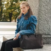 Lycke, bag Brun